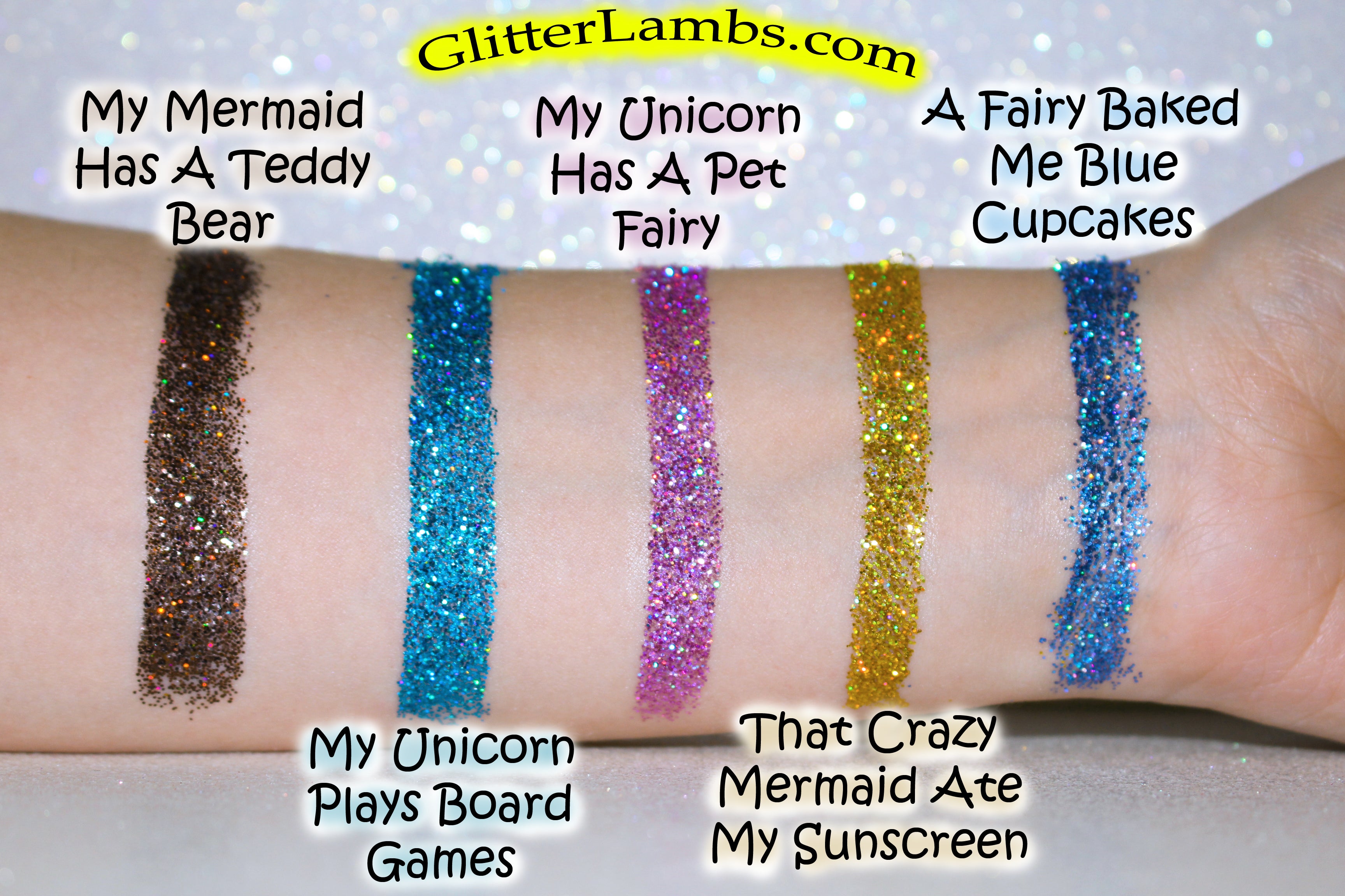 Holographic Body Glitter For Festivals, Raves and Parties Glitter Lambs