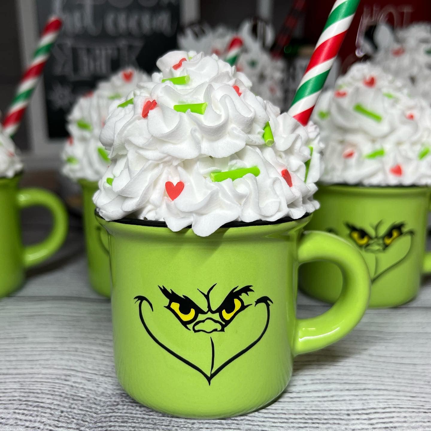 The Grinch Snow white Coffee Mugs