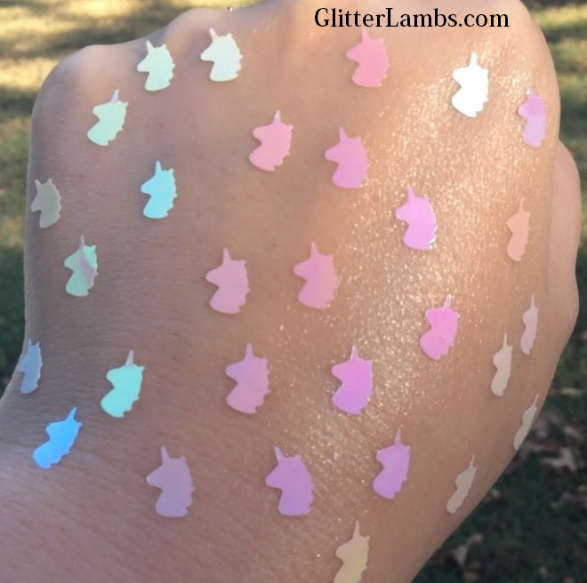 Wanna Be A Unicorn? Unicorn Body Glitter Chunky Unicorn Body