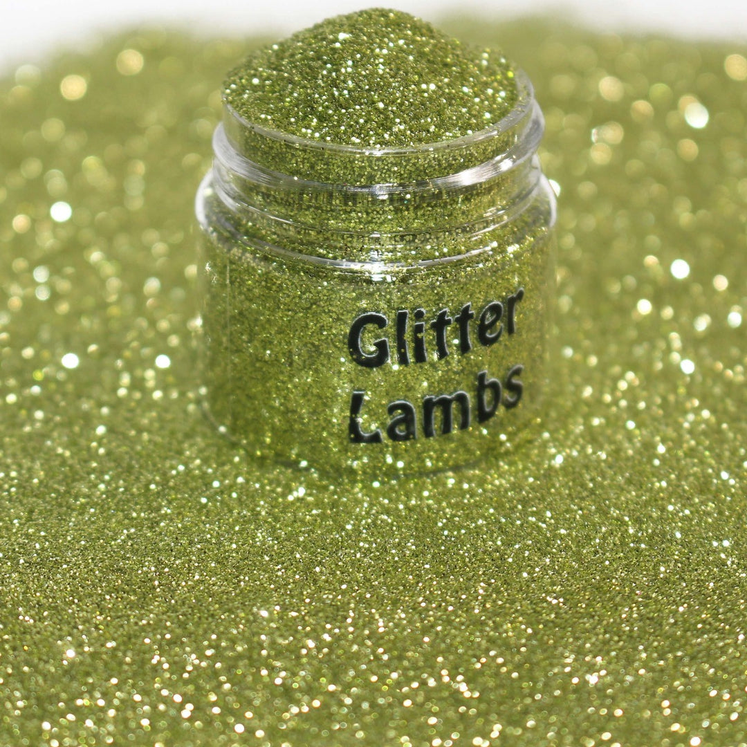 Fresh Cut Grass Green Glitter by GlitterLambs.com