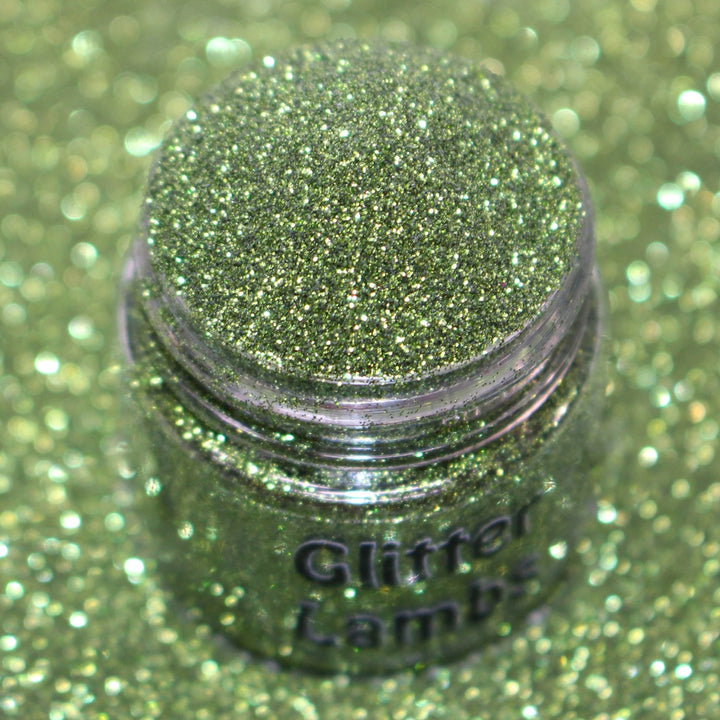 Golf Course Green Metallic Hex Glitter (.004) by GlitterLambs.com
