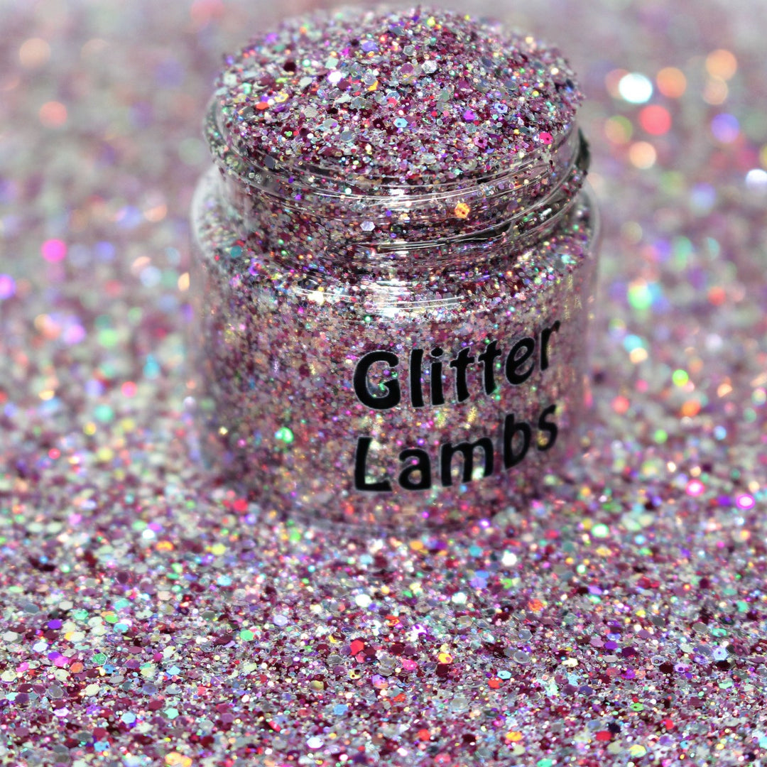 Haunted House With Spirits Glitter by GlitterLambs.com