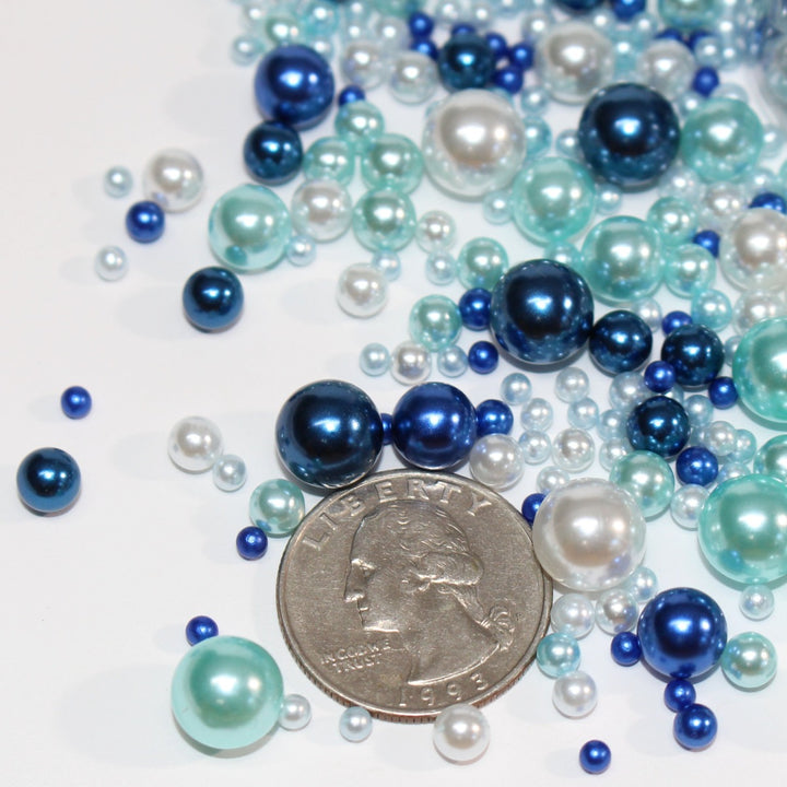 Don't Make Me Cast An Ice Spell On You Blue Beads 3-10mm by GlitterLambs.com Arts & Entertainment > Hobbies & Creative Arts > Arts & Crafts > Art & Crafting Materials > Embellishments & Trims > Beads
