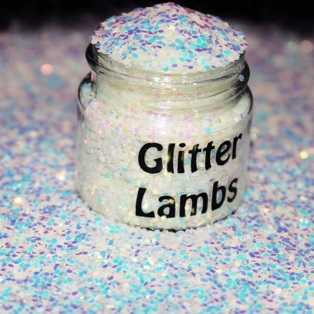 Frosted Glitter by GlitterLambs.com Glow in the dark