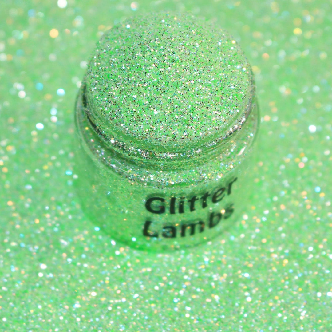 Ghost Pepper Green Tea! Spook The Taste Buds (.008) Halloween Glitter by GlitterLambs.com