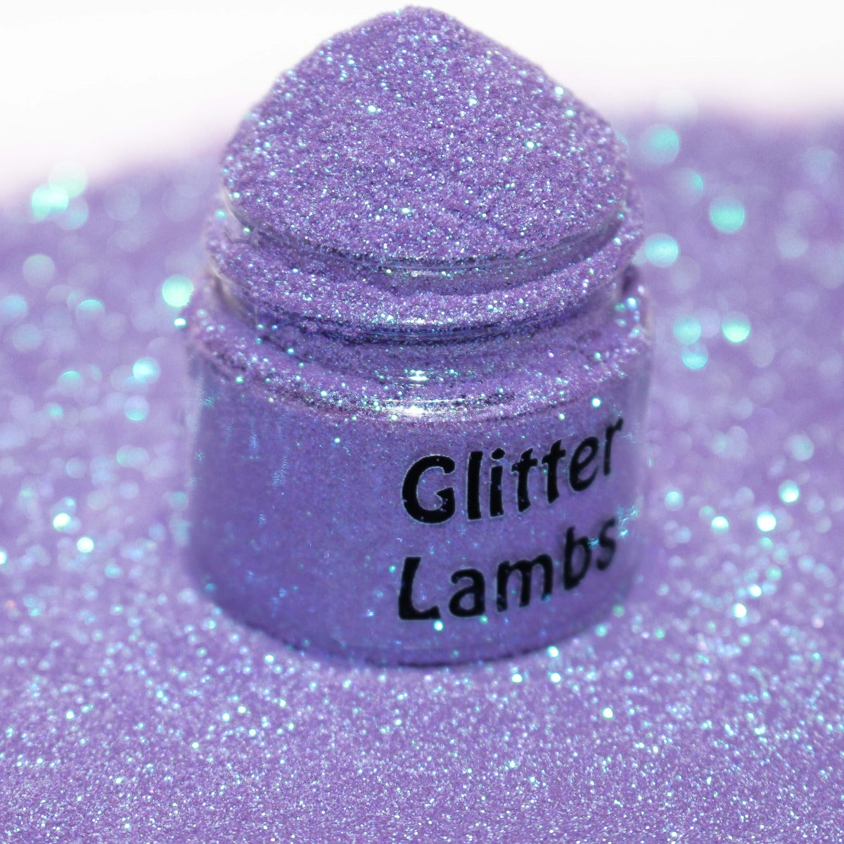 Fine Glitter Cosmetic Iridescent (jar): Cloud Buster Clear