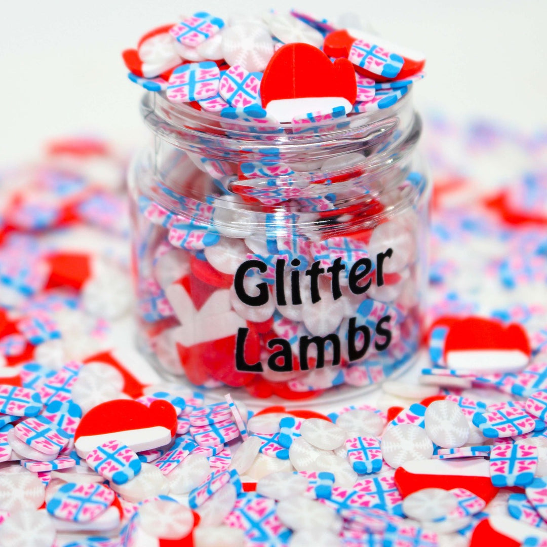 I'll Be Home For Christmas Clay Sprinkles by GlitterLambs.com