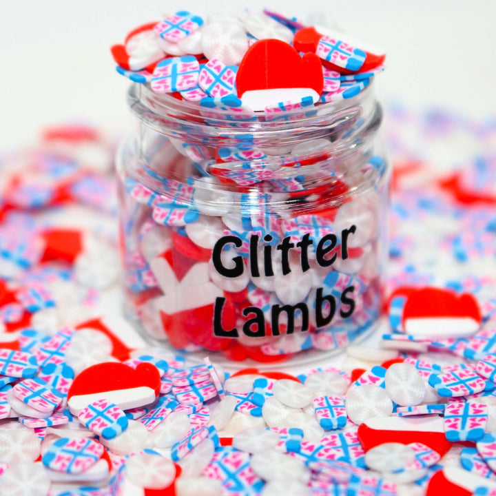 I'll Be Home For Christmas Clay Sprinkles by GlitterLambs.com