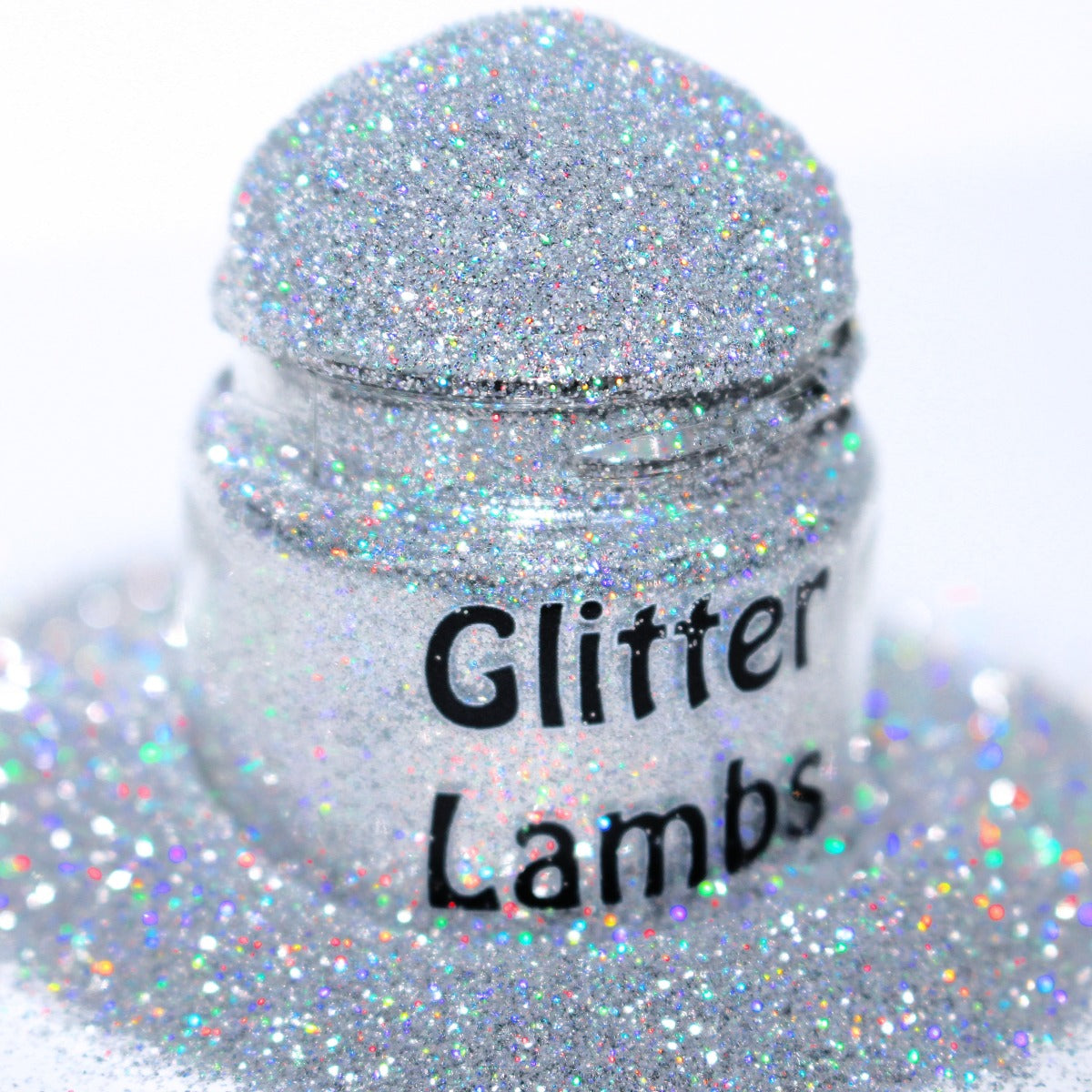 Area 51 Silver Holographic Cosmetic Glitter (.004) – Glitter Lambs