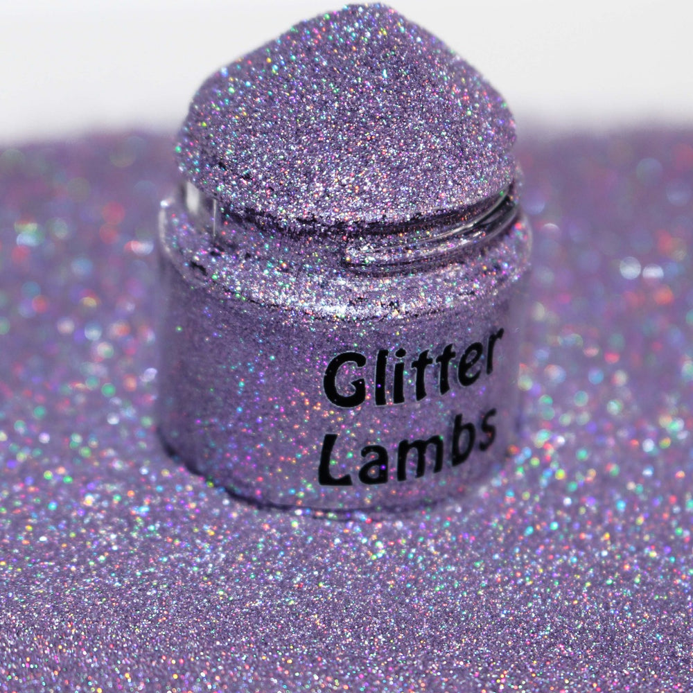 Unidentified Flying Objects Purple Cosmetic Holographic Glitter by GlitterLambs.com .004