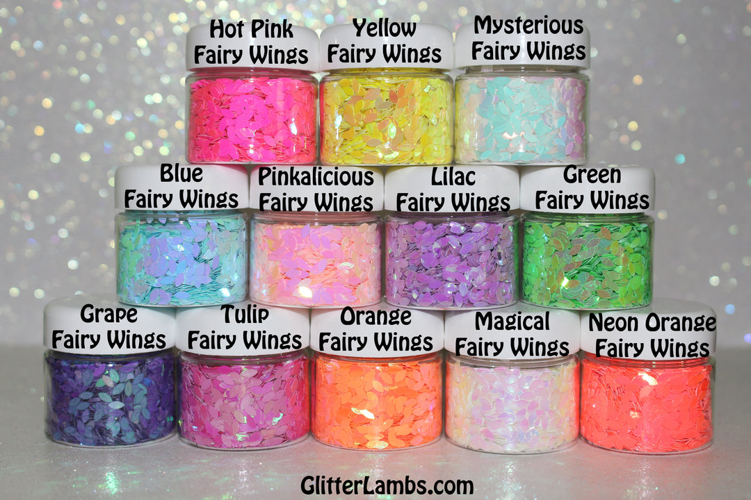 Glitter Lambs "Fairy Wings" Body Glitter Pots GlitterLambs.com