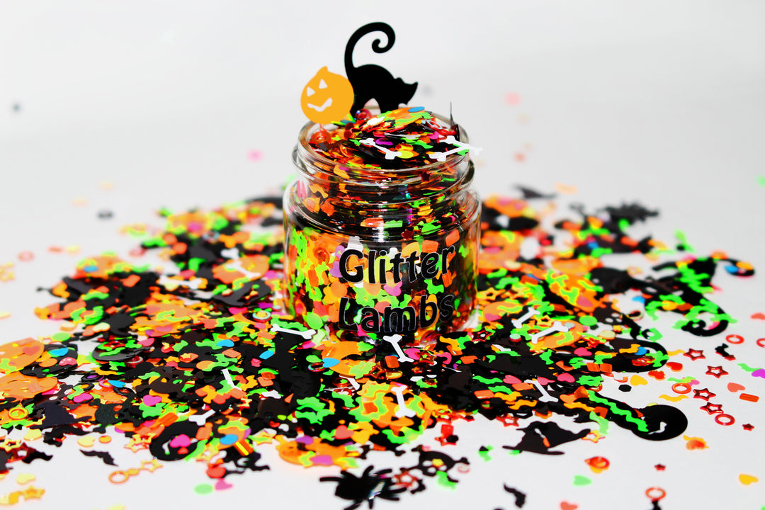 The Sanderson Sisters Threw A Halloween Party Glitter by GlitterLambs.com | Hocus Pocus Limited Edition 2020 Halloween Glitter Collection