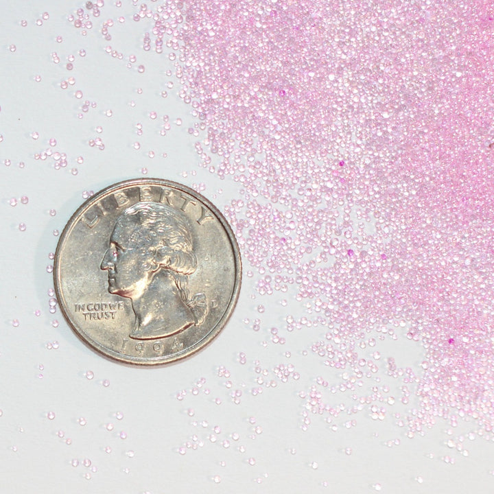 A Touch Of Pixie Dust Extract Pink Caviar Beads 0.6-0.8mm by GlitterLambs.com