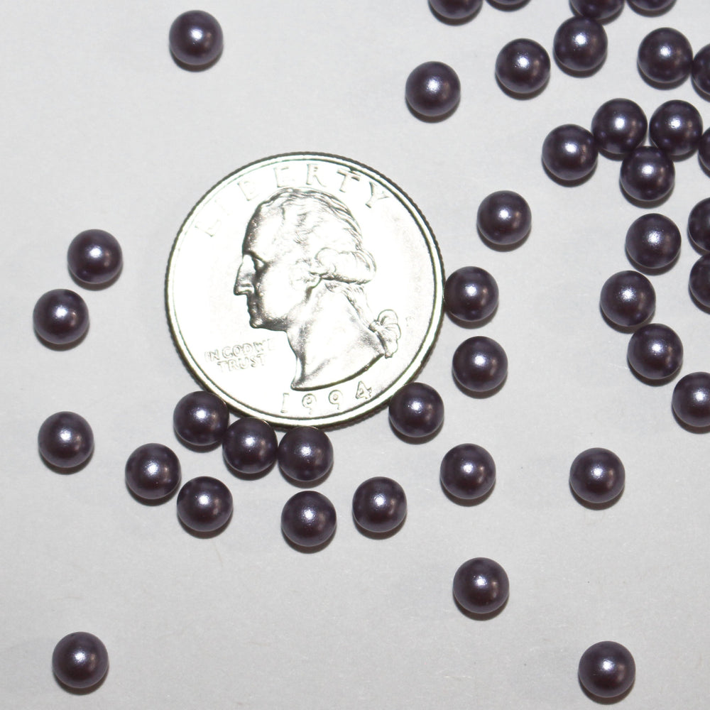 An Annoying Fairy Likes To Bake Cakes Under My Bed Pearl Beads 4mm by GlitterLambs.com. Dusty Lilac Purple