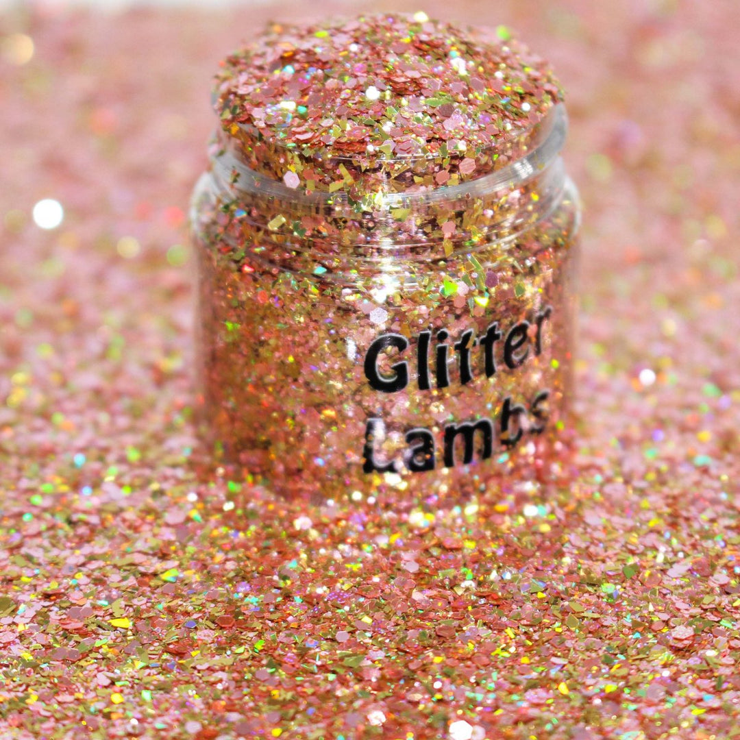 Be A Good Boy. Show Mommy How The Piggies Eat Christmas Glitter by GlitterLambs.com