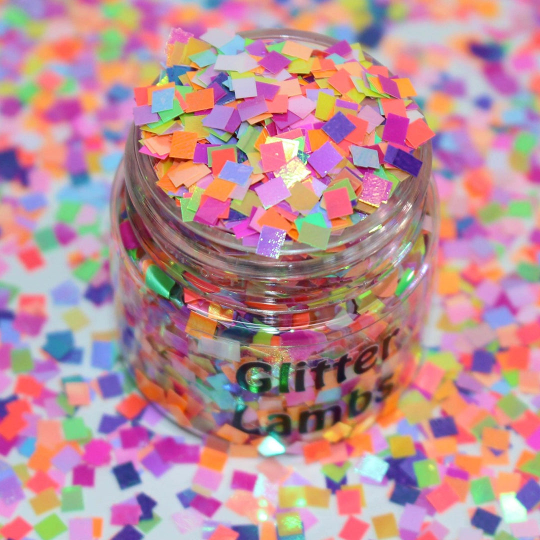 Birthday Presents 3mm Glitter by GlitterLambs.com