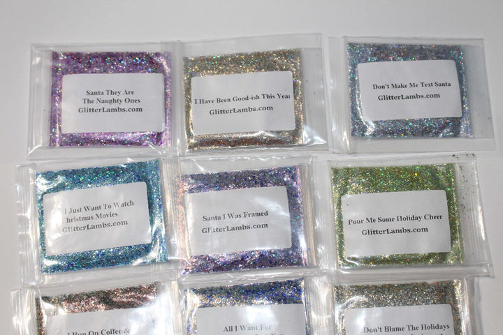 Christmas Is Here Glitter Collection (5 Gram Bags)