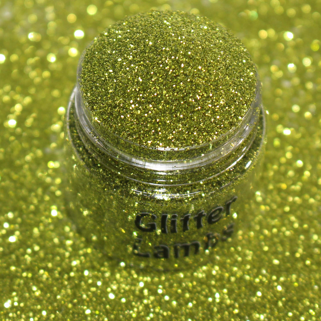 Envy Green Glitter by GlitterLambs.com. Nail glitter for nail art.