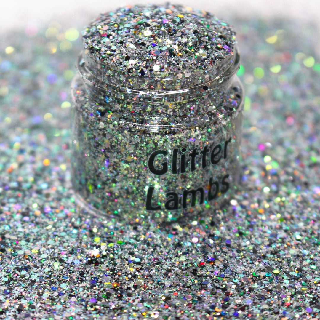 Evil Lurks In The Shadows Of This Home Glitter by GlitterLambs.com