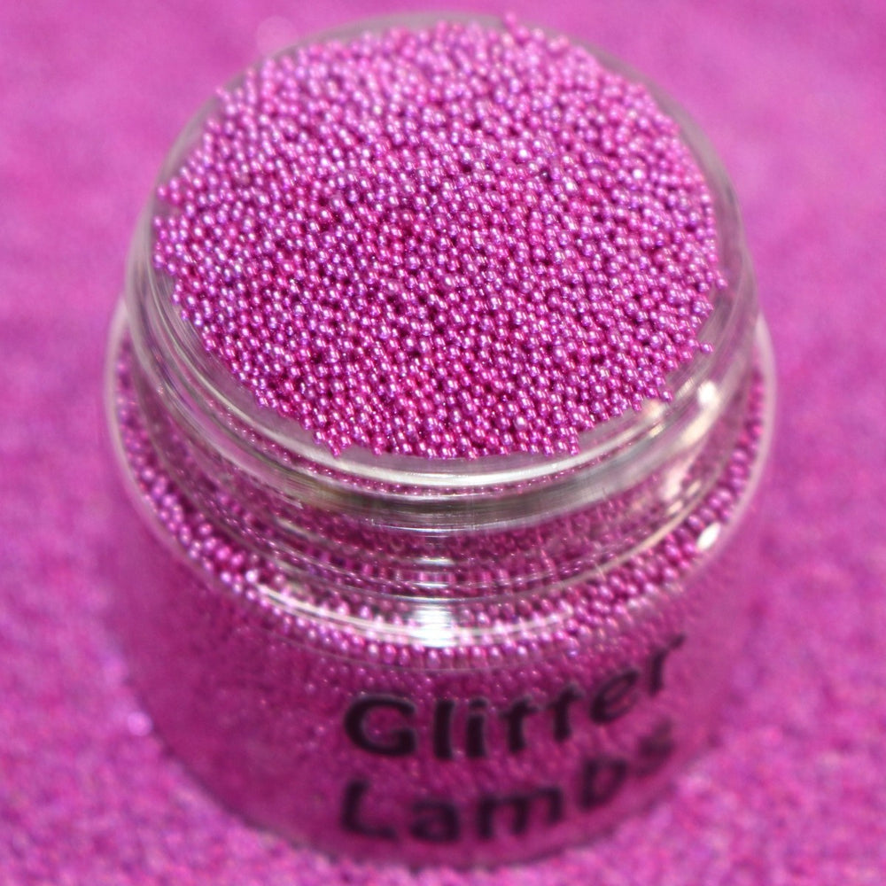 Eye Of A Cyclops Purple Caviar Beads (0.6-0.8mm) by GlitterLambs.com