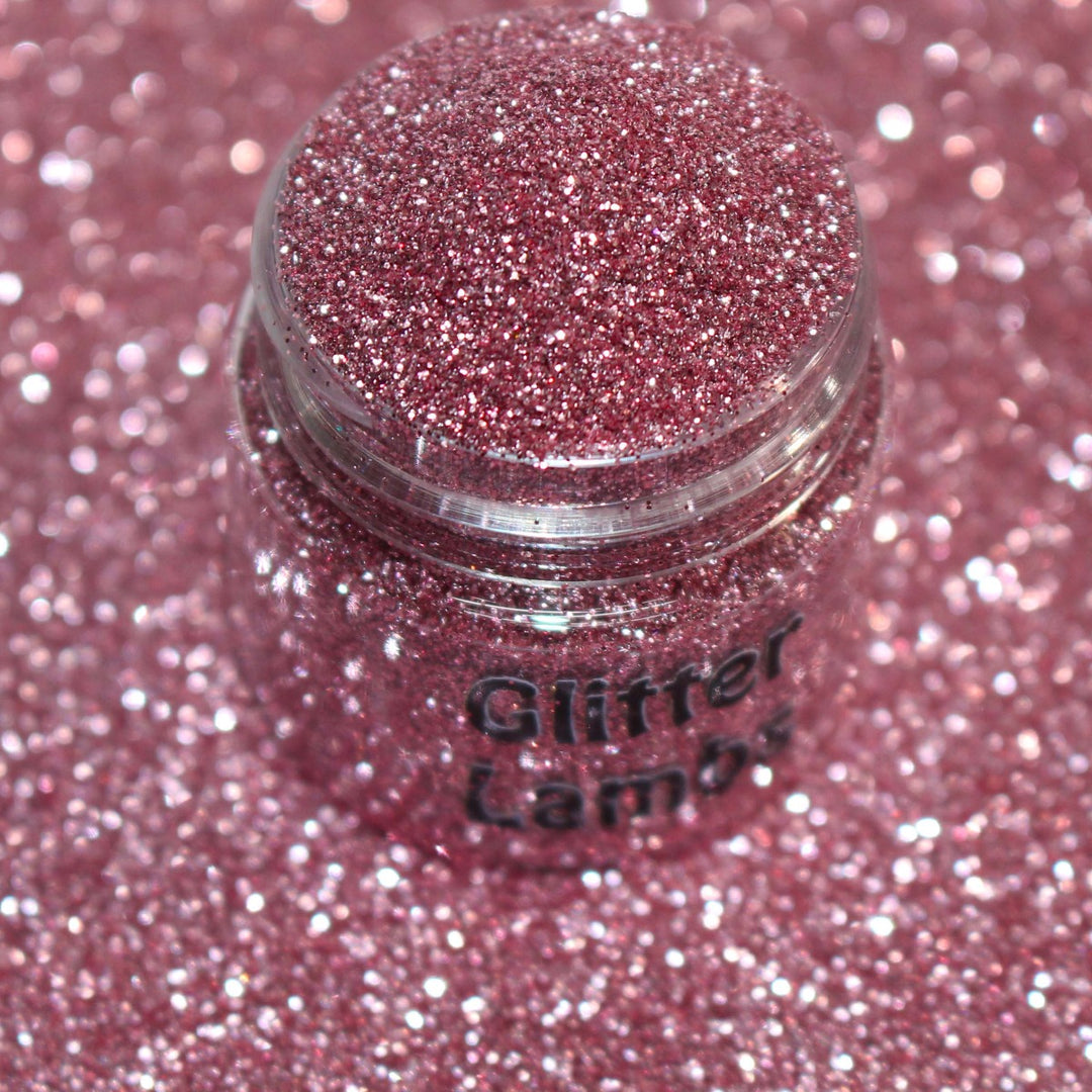 Forest Of Enchanted Magical Bunnies Pink Glitter by GlitterLambs.com