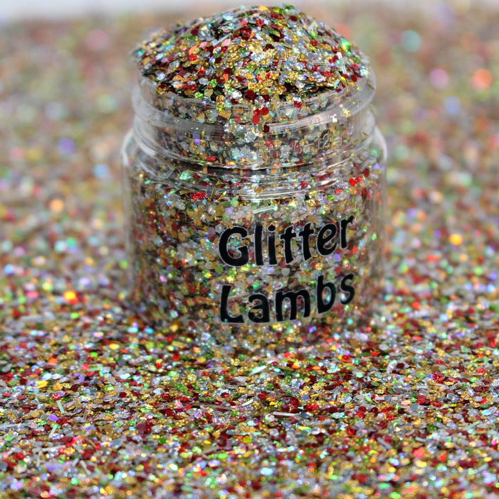 Have A PURR-fect Christmas Glitter by GlitterLambs.com