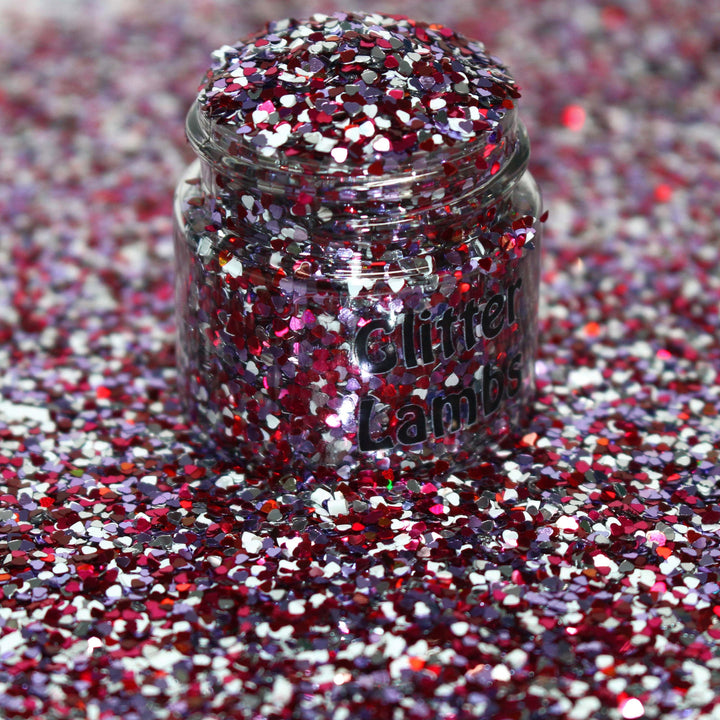 Heartbeats &amp;amp; Sparkles glitter is a 1mm (.040) multicolor heart glitter mix designed to deliver bold, eye-catching sparkle in every project. This tiny heart blend reflects light beautifully, creating a color shift perfect for acrylic nails, gel nail art, epoxy resin pours, shaker cards, slime mixes, snow globe tumblers, scrapbook embellishments, and DIY craft designs.

The tiny 1mm size allows these hearts to spread evenly in clear mediums while still providin