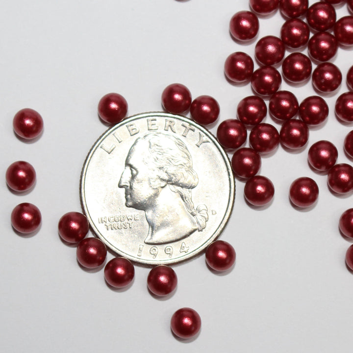 How To Become A Vampire 4mm No Hole Pearl Beads by GlitterLambs.com