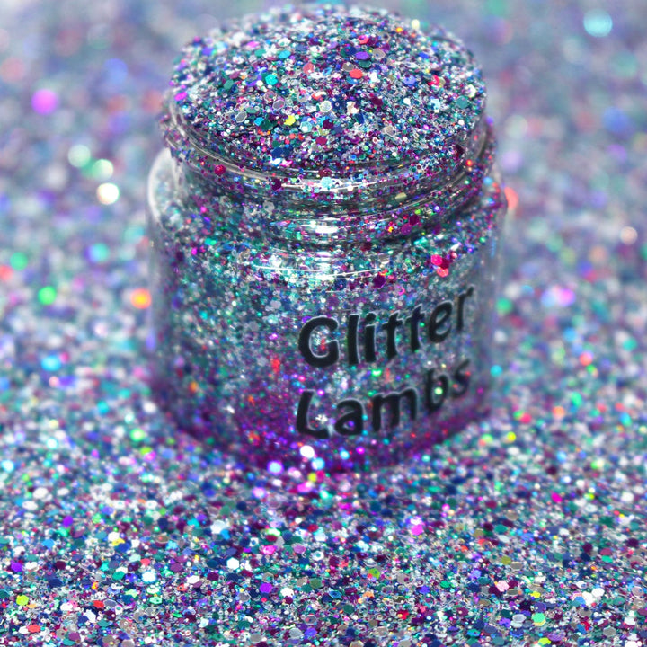 I Communicate With Ghosts Glitter by GlitterLambs.com