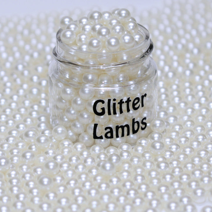 I Like To Sip On Fancy Coconut Water Pearl Craft Beads (4mm)