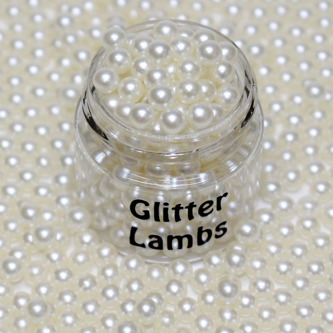 I Like To Sip On Fancy Coconut Water Pearl Craft Beads (4mm)