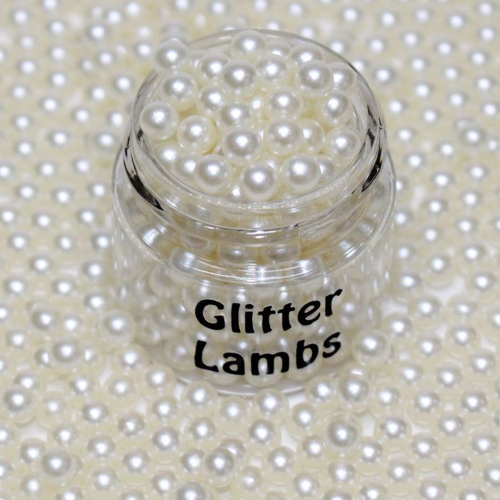 I Like To Sip On Fancy Coconut Water Pearl Craft Beads (4mm)