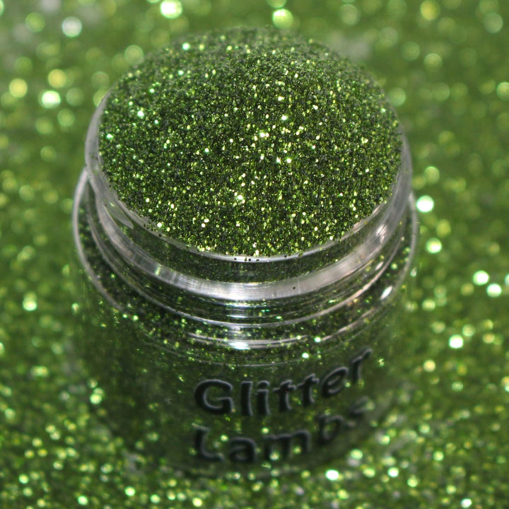 Leafy Vegetable Glitter by GlitterLambs.com. Green Glitter