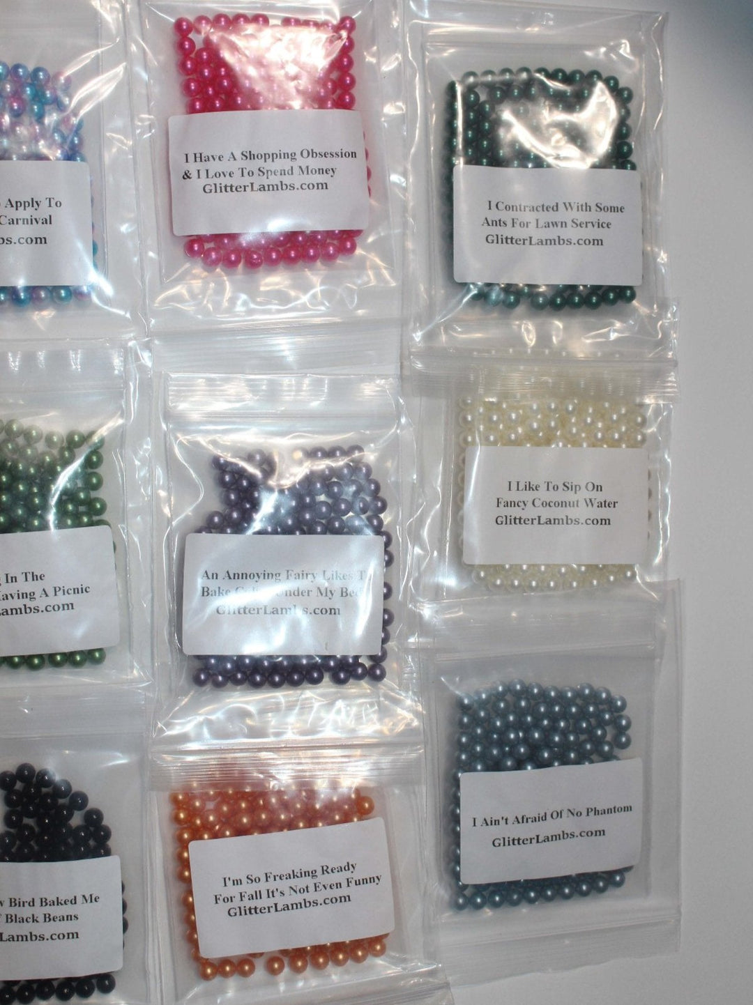 Lot's Of Beads Collection (10 Gram Bags) (4mm)