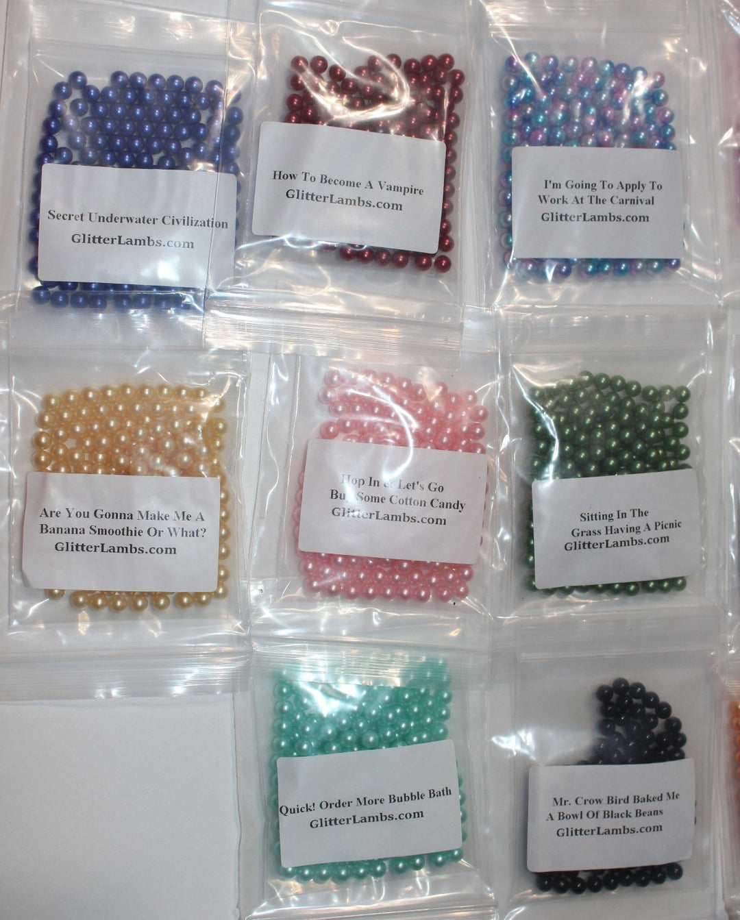 Lot's Of Beads Collection (10 Gram Bags) (4mm)