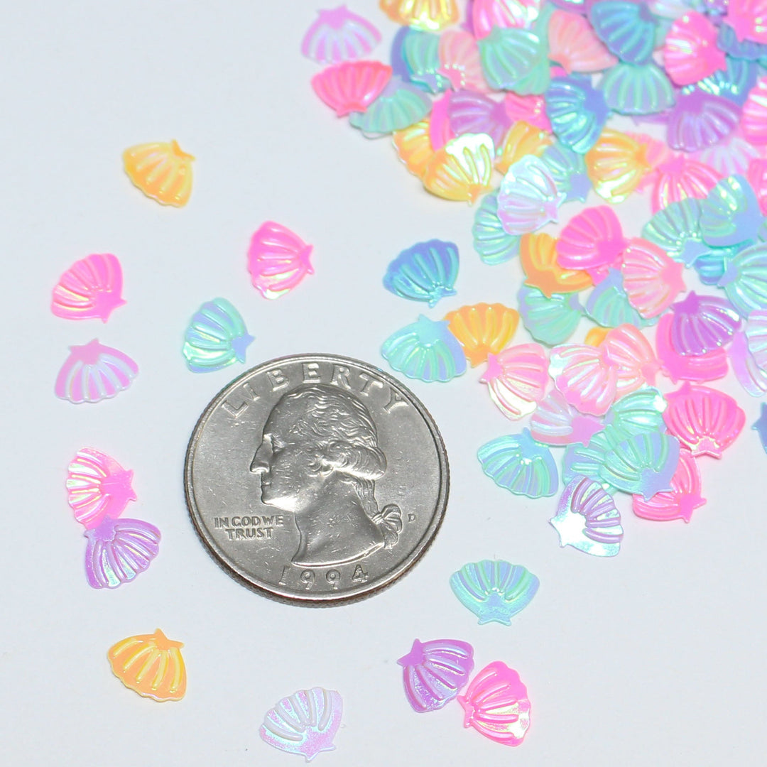 Mermaid Sugar Shore Seashell Glitter by GlitterLambs.com