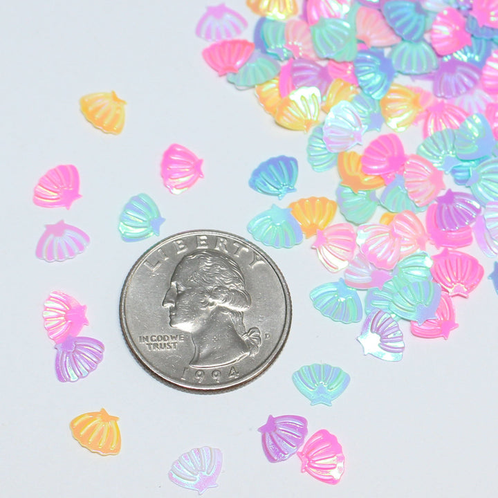 Mermaid Sugar Shore Seashell Glitter by GlitterLambs.com