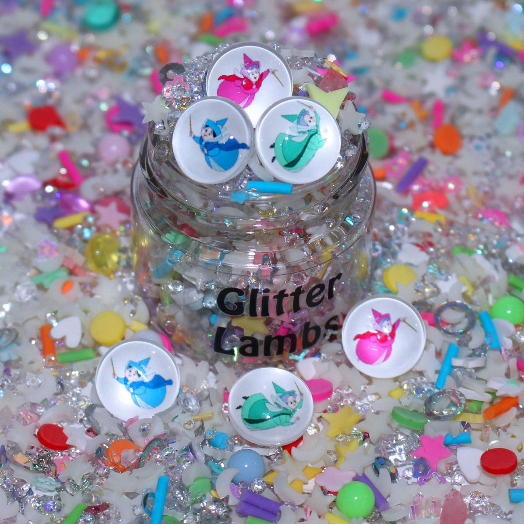 Sleeping Beauty Fairies (Glow In The Dark)