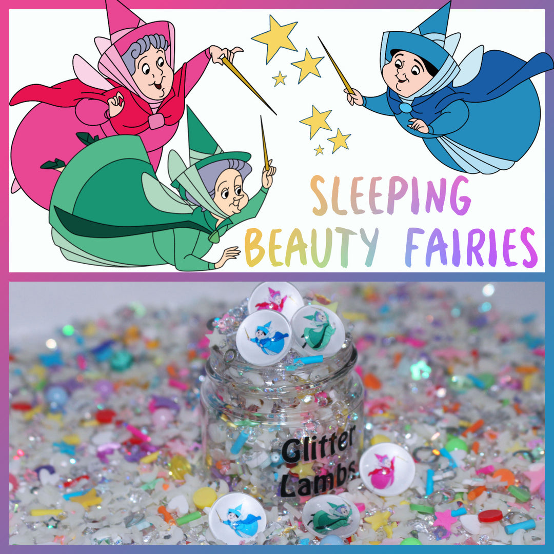 Sleeping Beauty Fairies (Glow In The Dark)