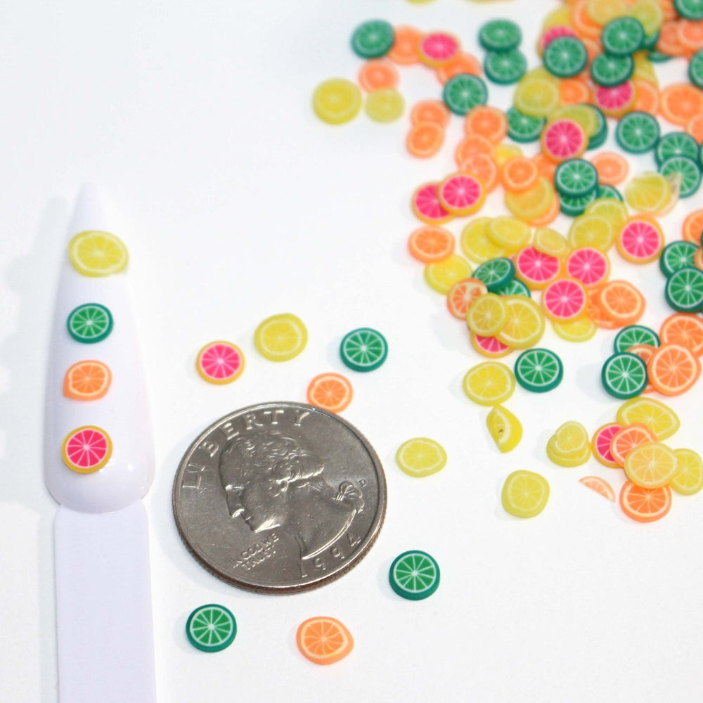 Slice Of Tropical Fun clay sprinkles by GlitterLambs.com