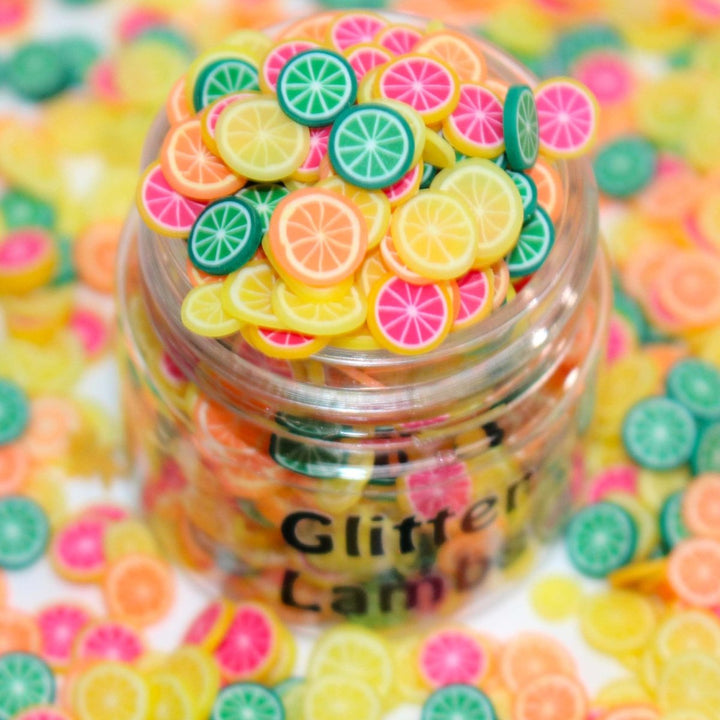 Slice Of Tropical Fun clay sprinkles by GlitterLambs.com