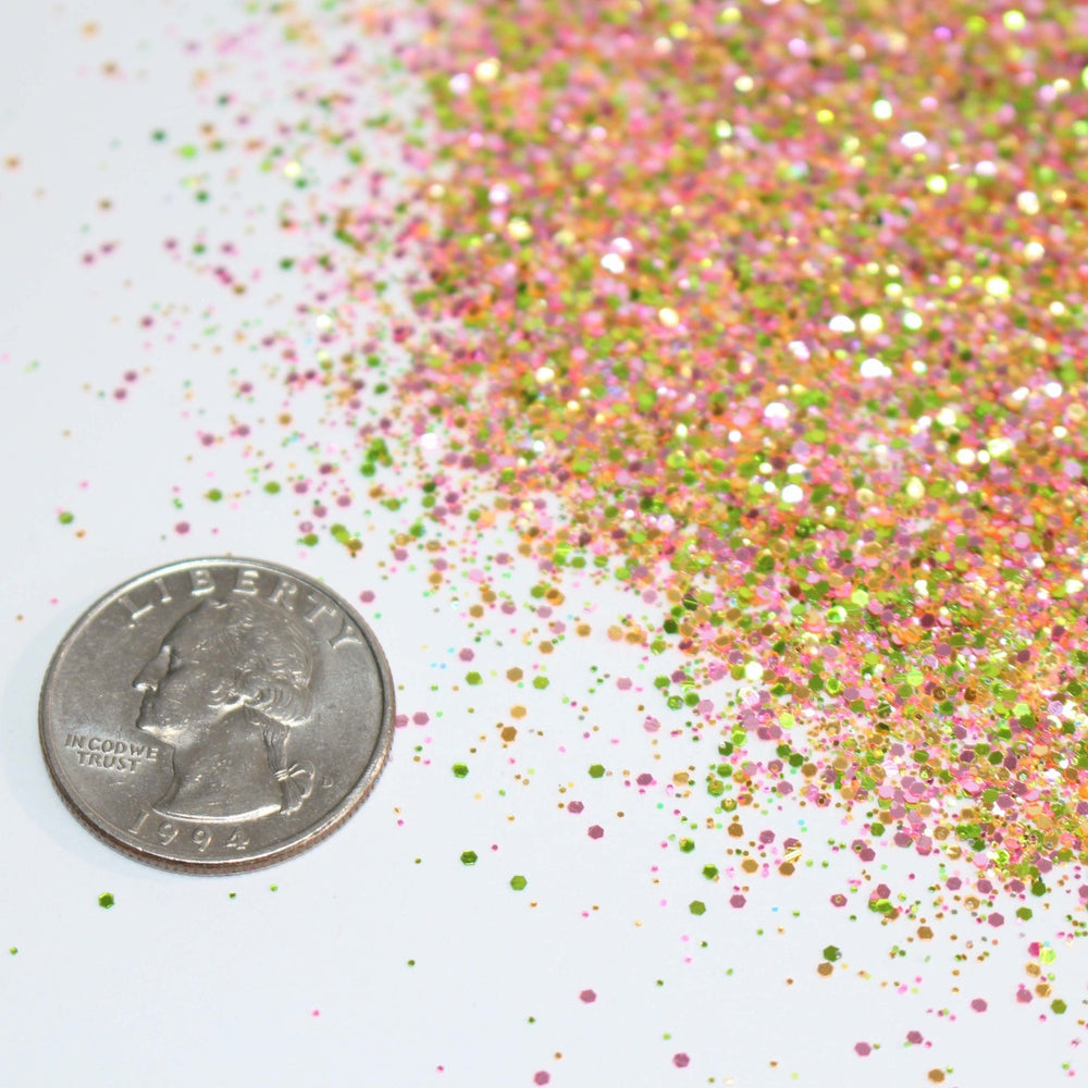 Spring Warm-Up Glitter by GlitterLambs.com. Great for nail art, arts and crafts, etc.