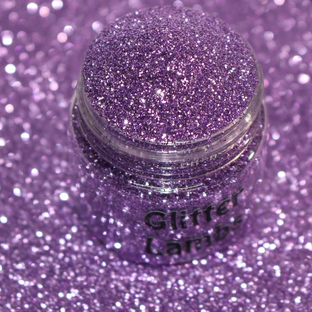 Squeezable Jelly Purple Glitter (.008) by GlitterLambs.com