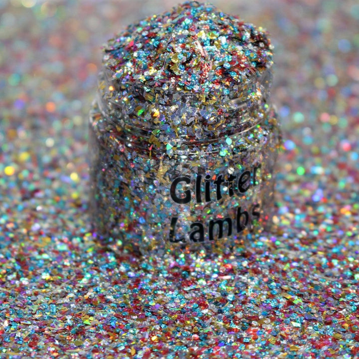 Walking In A Whisker Wonderland Christmas Glitter by GlitterLambs.com