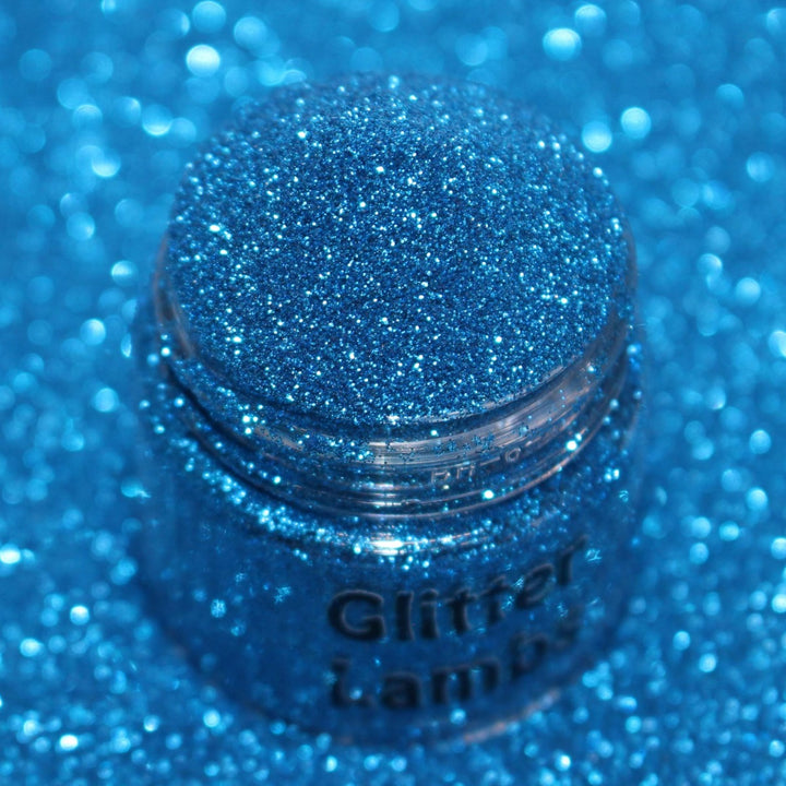 Water Bill Blue Metallic Hex Glitter (.004)