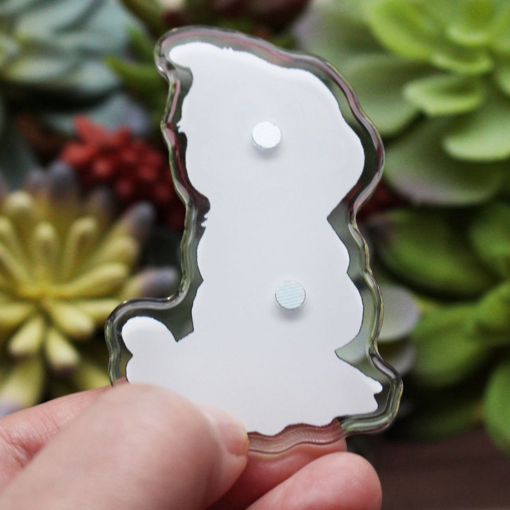 Baby Ghostface Scream Halloween Magnet