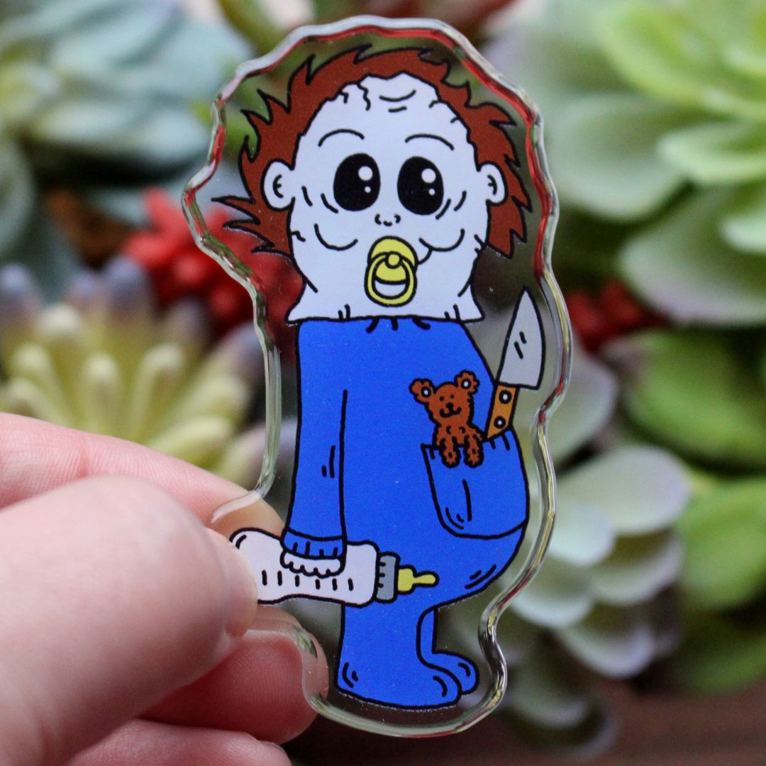 Baby Michael Myers Halloween Magnet