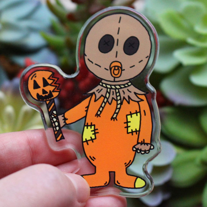 Baby Sam Trick 'R Treat Halloween Magnet