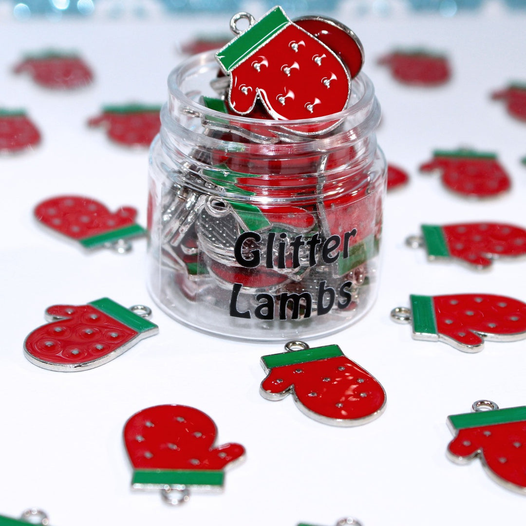 Miniature Wish Jar with Glitter  Glittery Wishing Jar Cabochon