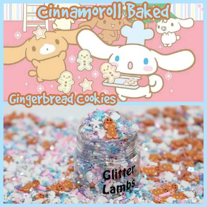 Cinnamoroll Baked Gingerbread Cookies